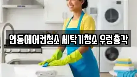 안동에어컨청소 세탁기청소 우렁총각