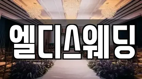 엘디스웨딩