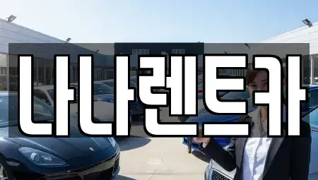 인천광역시 서구 대곡동 렌트카 전문 나나렌트카