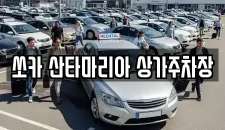 인천광역시 서구 대곡동 장기렌트카 전문 쏘카 산타마리아 상가주차장