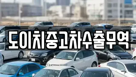 전남 목포시 경동1가 중고차 전문 도이치중고차수출무역