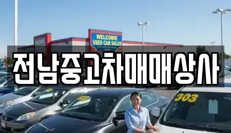 전남 목포시 경동1가 중고차 전문 전남중고차매매상사