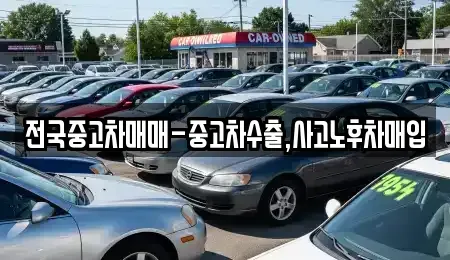 전남 목포시 죽동 중고차매입 전문 전국중고차매매-중고차수출,사고노후차매입