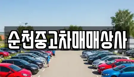 전남 순천시 조례동 중고차 전문 순천중고차매매상사