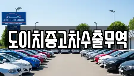 전남 영암군 덕진면 중고차매매 전문 도이치중고차수출무역
