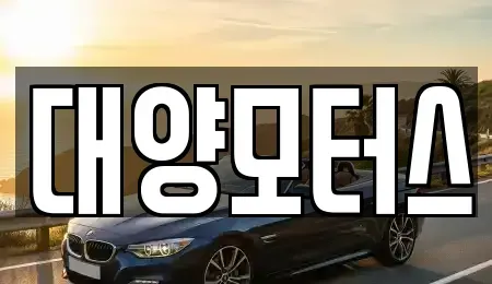 전라남도 나주시 남외동 중고차 전문 대양모터스