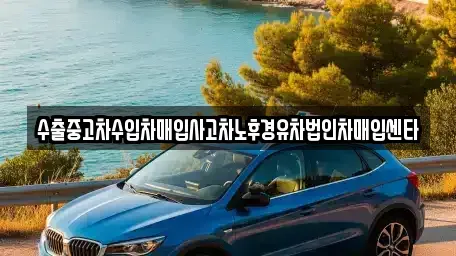전라남도 나주시 남외동 중고차매입 전문 수출중고차수입차매입사고차노후경유차법인차매입센타