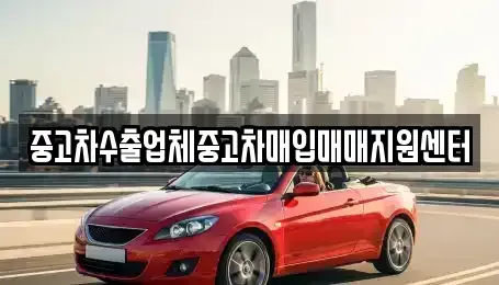 전라남도 나주시 남외동 중고차매입 전문 중고차수출업체중고차매입매매지원센터