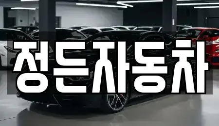 전라남도 순천시 가곡동 중고차 전문 정든자동차