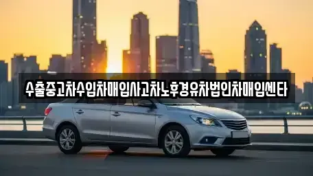 전라남도 해남군 해남읍 중고차매입 전문 수출중고차수입차매입사고차노후경유차법인차매입센타