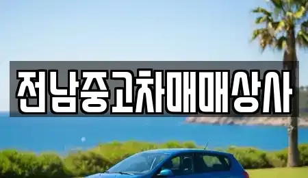 전라남도 화순군 사평면 중고차 전문 전남중고차매매상사