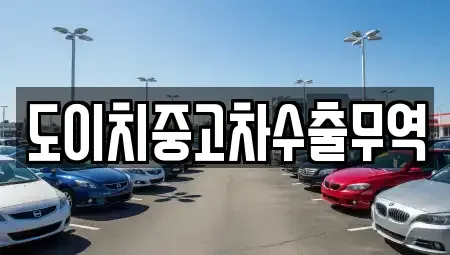 전북 전주시 완산구 다가동3가 중고차매매 전문 도이치중고차수출무역