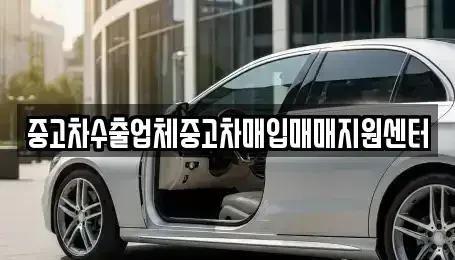 전북특별자치도 전주시 완산구 경원동3가 중고차매입 전문 중고차수출업체중고차매입매매지원센터