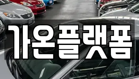 충남 논산시 은진면 단기렌트카 전문 가온플랫폼