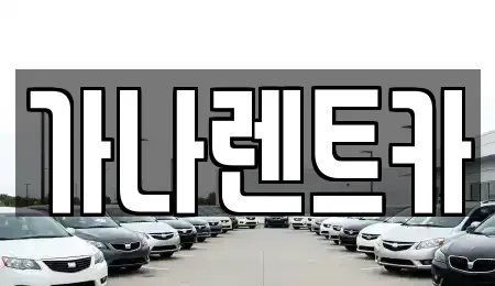 충청남도 천안시 동남구 원성동 렌트카 전문 가나렌트카