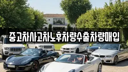 충청남도 천안시 동남구 원성동 중고차매입 전문 중고차사고차노후차량수출차량매입