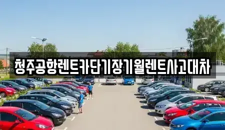 충청북도 청주시 청원구 오창읍 단기렌트카 전문 청주공항렌트카단기장기월렌트사고대차