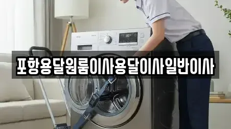 포항용달원룸이사용달이사일반이사